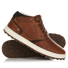 Кеды кроссовки зимние Wrangler Bruce Desert Cognac