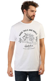 Футболка Quiksilver Garmtehardtails White