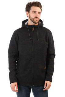 Толстовка утепленная Quiksilver Into The Wildfl Black