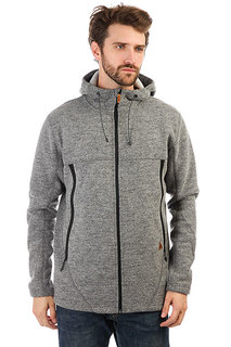 Толстовка утепленная Quiksilver Into The Wildfl Grey Heather
