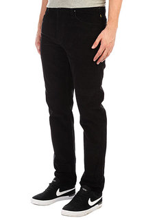 Джинсы прямые Quiksilver Cordedsurfpant Black