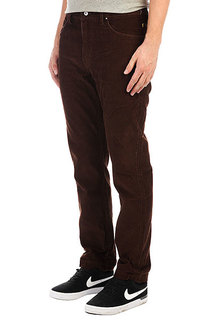 Джинсы прямые Quiksilver Cordedsurfpant Chocolate