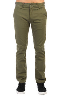 Штаны прямые DC Wrk Str Chino Vintage Green