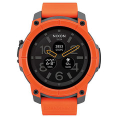 Кварцевые часы Nixon Mission Orange/Gray/Black