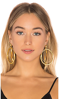 Крупные серьги daybreak - LARUICCI