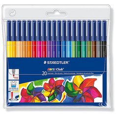 Набор фломастеров NorisClub, 20 цветов Staedtler