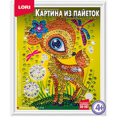 Картина из пайеток "Оленёнок", LORI