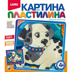 Картина из пластилина "Далматинец", LORI