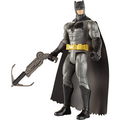 Базовая фигурка Mattel Batman "Бэтмен против Супермена" Бэтмен в оружием-кошкой, 15 см
