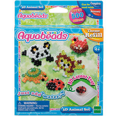 Мозаика из бусин Aquabeads "Зверюшки в 3D" Epoch Traumwiesen