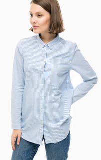 Рубашка в полоску с нагрудным карманом Tom Tailor Denim