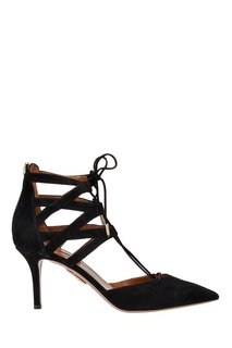 Замшевые туфли Belgravia Aquazzura