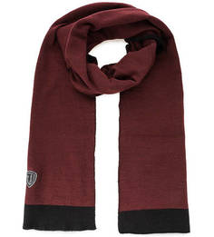 Шарф бордового цвета Trussardi Jeans