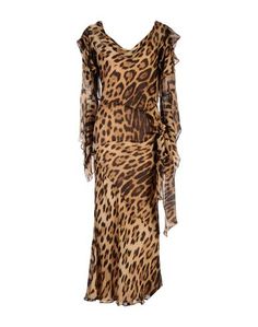 Платье длиной 3/4 Roberto Cavalli