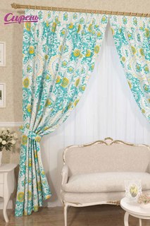 Шторы "Гуддия" Сирень