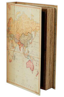 Шкатулка "Карта" 26х17х5см Русские подарки