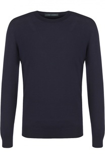 Шерстяной джемпер тонкой вязки Kiton