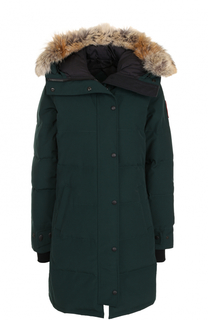 Пуховая парка Shelburne с меховой отделкой капюшона Canada Goose