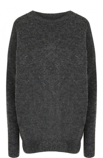 Удлиненный вязаный пуловер с круглым вырезом Isabel Marant Etoile