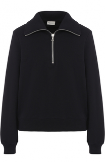 Хлопковый пуловер с отложным воротником Dries Van Noten