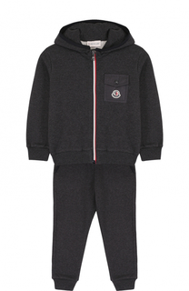 Спортивный костюм из хлопка Moncler Enfant