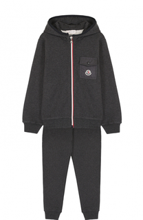 Спортивный костюм из хлопка Moncler Enfant