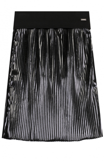 Юбка с плиссировкой и широким поясом Givenchy