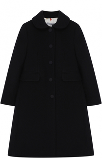 Однобортное приталенное пальто из шерсти и кашемира Dolce &amp; Gabbana