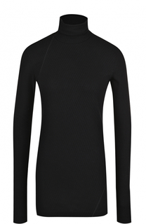 Однотонная хлопковая водолазка Helmut Lang