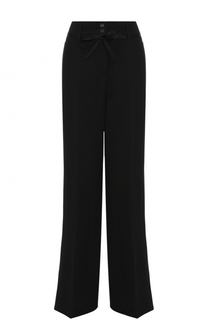 Расклешенные шерстяные брюки с поясом Ann Demeulemeester