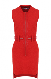 Приталенное мини-платье с удлиненной спинкой Givenchy