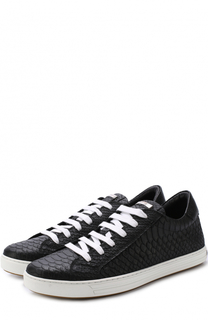 Кожаные кеды Tennis Club на шнуровке Dsquared2