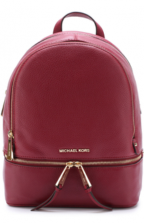 Кожаный рюкзак Rhea medium MICHAEL Michael Kors