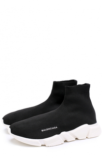 Текстильные кроссовки Speed Balenciaga