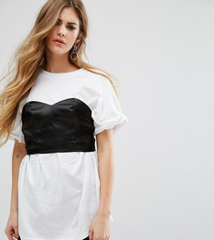 Oversize-футболка Reclaimed Vintage - Белый