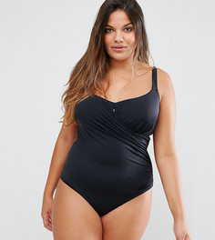 Слитный купальник ASOS CURVE Miracle - Черный