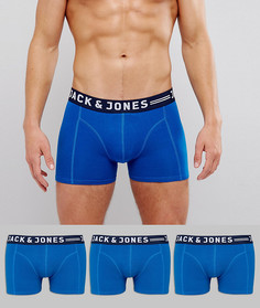 3 пары боксеров-брифов Jack &amp; Jones - Синий