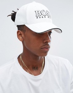 Белая кепка с логотипом BOSS Green by Hugo Boss - Белый