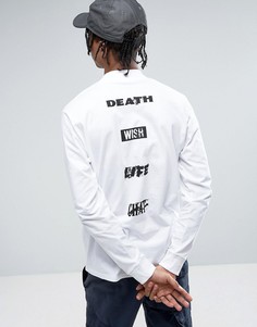 Футболка свободного кроя с длиными рукавами Carhartt WIP - Белый