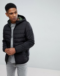 Дутая парка Jack &amp; Jones - Черный