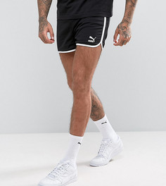 Черные сетчатые шорты в стиле ретро Puma эксклюзивно для ASOS - Черный