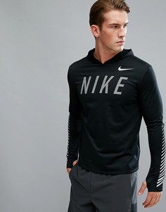 Худи черного цвета Nike Running Flash Miler 858077-010 - Черный