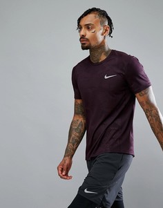 Футболка с принтом Nike Running Miler 858157-652 - Красный