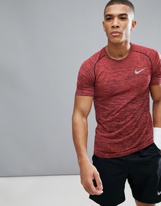 Красная футболка Nike Running Dri-FIT 833562-653 - Красный
