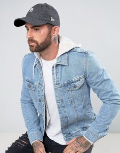 Кепка из ткани в елочку New Era 9Forty NY Yankees - Серый