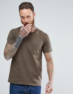 Футболка Nudie Jeans Co Kurt - Зеленый