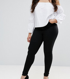 Черные джинсы-премиум ASOS CURVE SCULPT ME - Черный