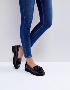 Туфли на плоской подошве ASOS MOORSE CODE - Черный