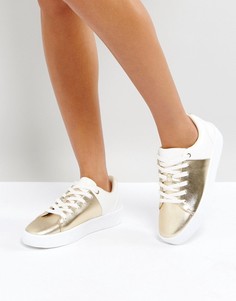 Кроссовки металлик ALDO - Золотой