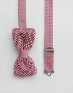 Вязаный галстук-бабочка Noose &amp; Monkey - Розовый